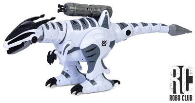 Іграшка радіокерована LIMO TOY M 5474 Динозавр 60x33x18 см Сріблястий