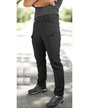 Тактичні легкі штани Soft Shell без флісу карго Eagle SP-02 Чорні XL (JDT-0847614)