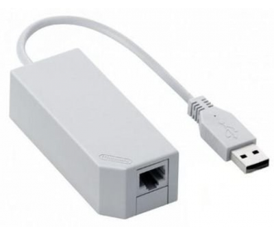 Контролер USB 2.0 to Ethernet - адаптер 10 - 100Mbps з проводом, White, Blister Q300