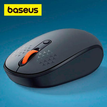 Беспроводная мышь Baseus F01A Wireless Mouse 2.4G 800-1200-1600dpi (B01055502833-00) Grey