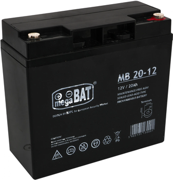 Akumulator żelowy MegaBat 12V/20Ah (5902135130001)