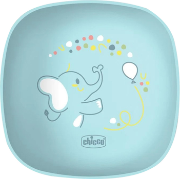 Миска з кришкою Chicco 6м+ Блакитна (16001.25)