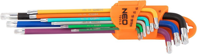 Zestaw kluczy Torx NEO Tools T10 - T50 9 szt 09-518 (5907558420661)