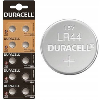 Батарейка DURACELL LR44 (A76, G13)-10 штук