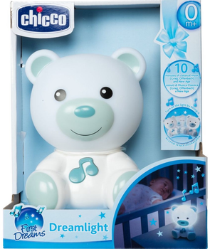 Нічник Chicco First Dreams Ведмедик Синій (8058664111398)
