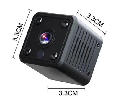Беспроводная мини wifi камера видеонаблюдения X6 1080P для скрытого наблюдения с функцией ночного видения и датчиком движения удаленным доступом