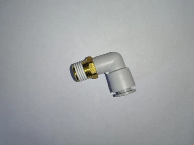 Фитинг угловой - G1/4 на 8мм, SMC KQ2L08-02S