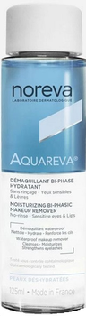 Засіб для зняття макіяжу Noreva Laboratoires Aquareva зволожуючий двофазний 125 ml (3571940002739)