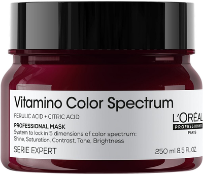 Maska L'Oreal Paris Serie Expert Vitamino Color Spectrum do włosów farbowanych 250 ml (3474637268459)