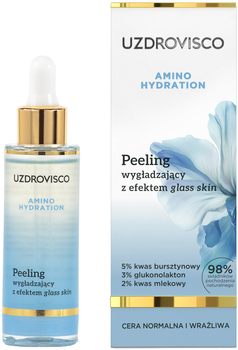 Peeling do twarzy Uzdrovisco Amino Hydration enzymatyczny 30 ml (5904917483800)