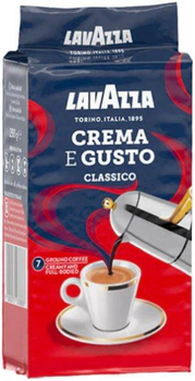 Кава мелена Lavazza Crema e gusto, 250 г
