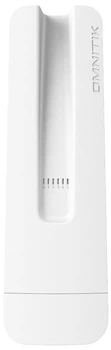 Точка доступа MikroTik OmniTIK 5 POE ac, 5 ГГц, две антенны 7.5 дБи 360°, 5 портов 10/100/1000, 867 Мбит/с (RBOmniTikPG-5HacD)