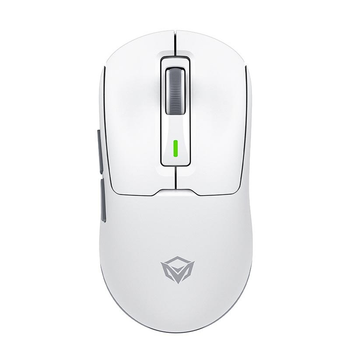Мышь компьютерная игровая MEETION GW24 с RGB-подсветкой 8000 DPI комбинированая USB 2.4G+Bluetooth Белый