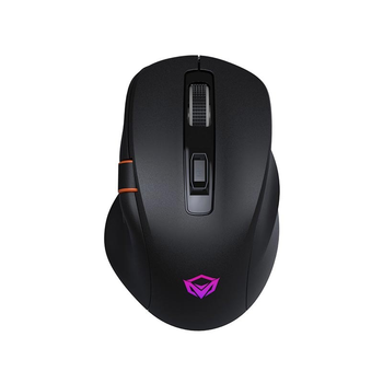 Мышь компьютерная игровая MEETION GW32 с RGB-подсветкой 8000 DPI комбинированая USB 2.4G+Bluetooth Черный