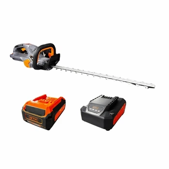 Ножиці для живоплоту акумуляторні GTM HT56/560BL KIT (560 мм, 33 мм, BL, 56 В, комплект)