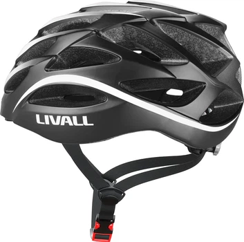 Kask rowerowy Livall BH62 NEO L 55-61 cm Czarny/Biały (ZHLIV-TBH62N-4041)