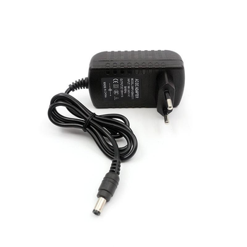 Імпульсний блок живлення 12V 1A 12Вт IP20 штекер 5.5x2.5 мм, кабель 0.9 м для роутера, модема