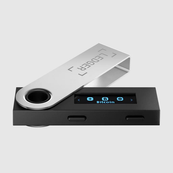 Криптогаманець Ledger Nano S Matte Black