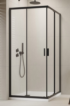 Душевая кабина RADAWAY Alienta Black D 80х100х190 без поддона (10258010-54-01)