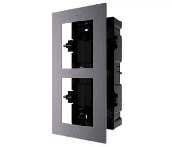 Врізна монтажна рамка на 2 модуля Hikvision DS-KD-ACF2/Plastic