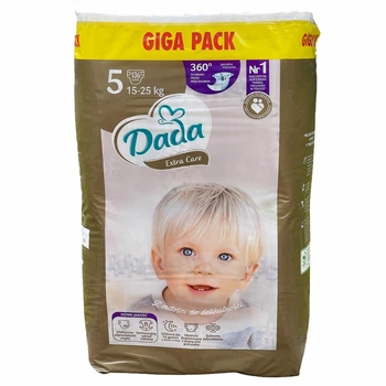 Підгузки Dada Extra Care 5 Junior (15-25 кг), 136 шт