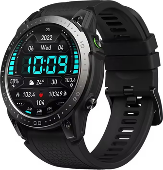 Смарт-годинник Zeblaze Ares 3 Pro Abyss Black (Zeb000001)