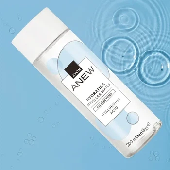 Зволожувальна міцелярна вода з гіалуроновою кислотою Avon Anew , 200 мл