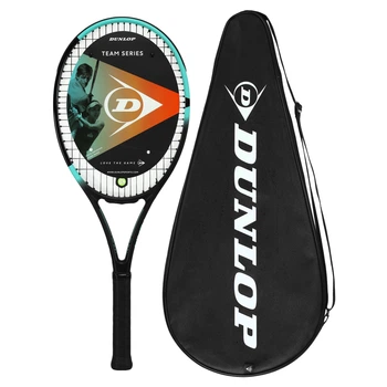 Ракетка для большого тенниса 27" DUNLOP TEAM 260 Черно-голубой (DL10312818)