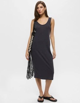 Сарафан H&M Ж1116837 (08730012) колір сірий (Ж1116837 - 205223)