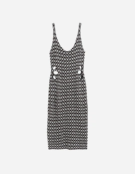 Сарафан H&M Ж1116826 (10521635) колір білий чорний (Ж1116826 - 205193)