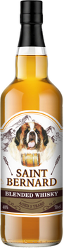 Віскі блендове Saint Bernard 0.7 л 40% (8006063007446)