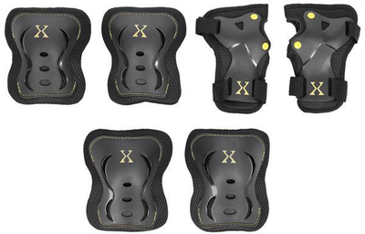 Набір захисту Nils Extreme H320 розмір XL Чорно-жовтий (5907695542547)