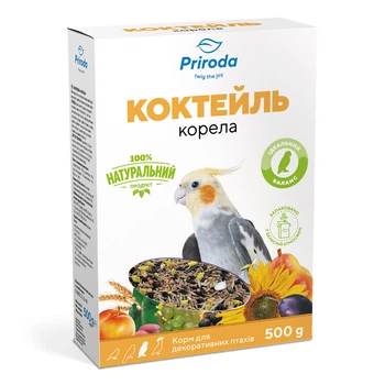 Корм для средних попугаев Природа «Корелла» 500 г