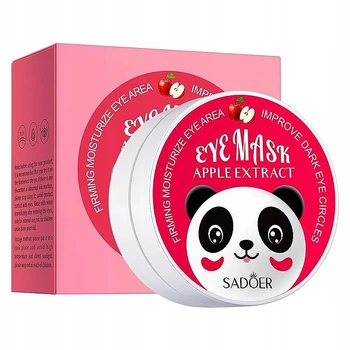 Відновлювальні гідрогелеві патчі з червоним яблуком - Sadoer Eye Mask Apple Extract 60шт (60шт) (1264263-1433339163-2)