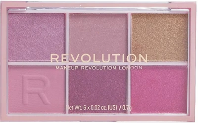 Мини-палетка теней для век - Makeup Revolution Mini Colour Reloaded Palette Heartbreaker Pink (4.2g) (1171946-689197859-2)