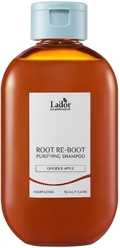 Шампунь для волос с имбирем и яблоком - La'dor Root Re-Boot Purifying Shampoo Ginger & Apple 800ml (1075510-1553309077-2)