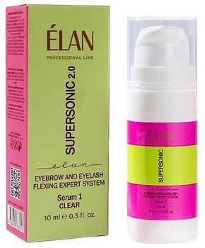 Эксперт-система флексинга бровей и ресниц - Elan Professional Line Supersonic 2.0 Serum 1 Clear 10ml (1445107-30713614)