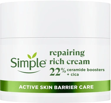 Восстанавливающий крем для лица - Simple Activ Skin Repair Rich Cream 50ml (50ml) (1275325-1471006594-2)