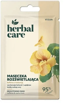 Маска для лица с кофеином и настурцией - Farmona Herbal Care Vegan 7ml (7ml) (1276568-1817927015-2)