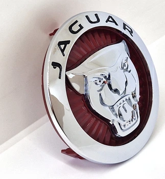 Эмблема Jaguar в решетку радиатора J9C3-16B856-BD 100мм