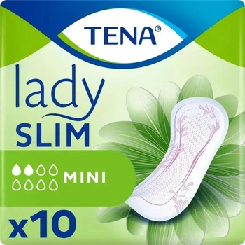 Жіночі урологічні прокладки Tena Lady Slim Mini (2 краплі) 10 шт.