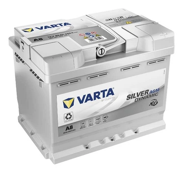 Акумулятор VARTA SILVER DYNAMIC AGM 60Ah EN 680A