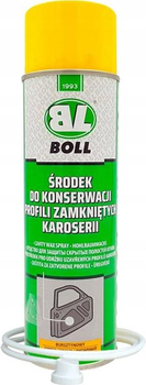 Środek do ochrony profili zamkniętych karoserii Boll Spray 500 ml Amber (5907588410014)