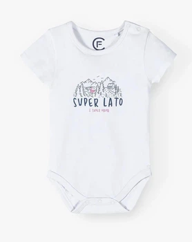 Боди 5.10.15 Kids 6T4238 белый горы 74см