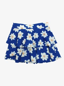 Юбка Primark 5744407 синие цветы 128см