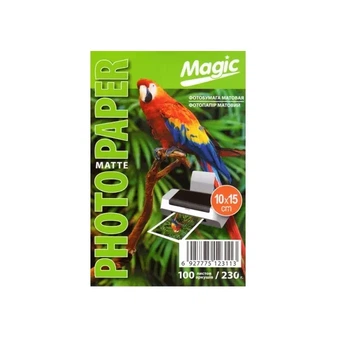 Фотопапір Magic 10x15СМ матовий 230г (100 аркушів)
