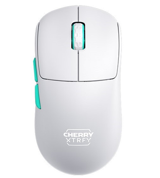 Мышь компьютерная игровая Cherry Xtrfy M68 с RGB-подсветкой, беспроводное подключение 2.4G Белый (CX-M68W-WHITE)