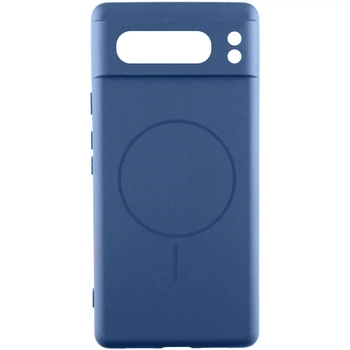 Чохол Silicone Cover Lakshmi Full Camera (AA) with MagSafe для Google Pixel 8 Pro Navy Blue