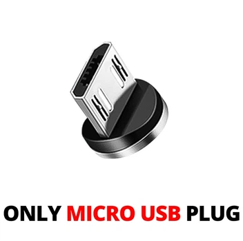 Коннектор магнитный Plug Micro USB, к магнитному кабелю (однопиновый).