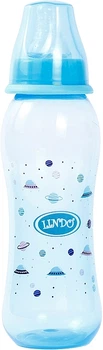 Бутылочка для кормления изогнутая с силиконовой соской - Lindo Li 134 250ml (1220860-31104505)